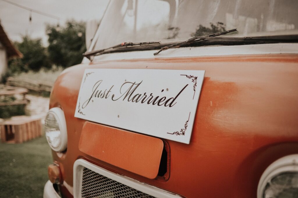Our non traditional, small budget wedding